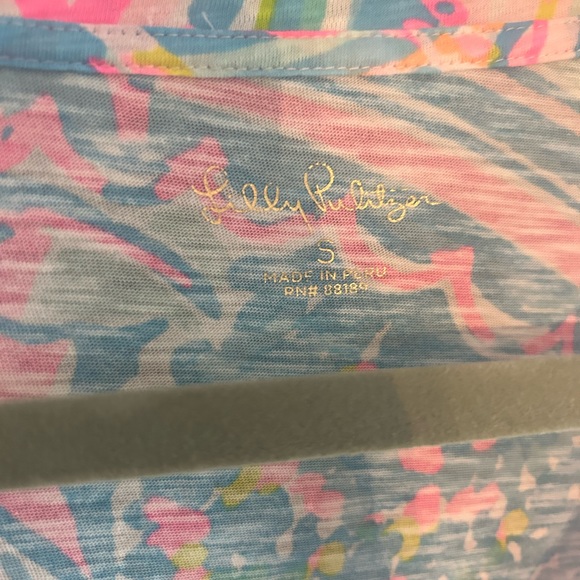 EUC Lilly Pulitzer Etta top. Size small - Picture 2 of 6